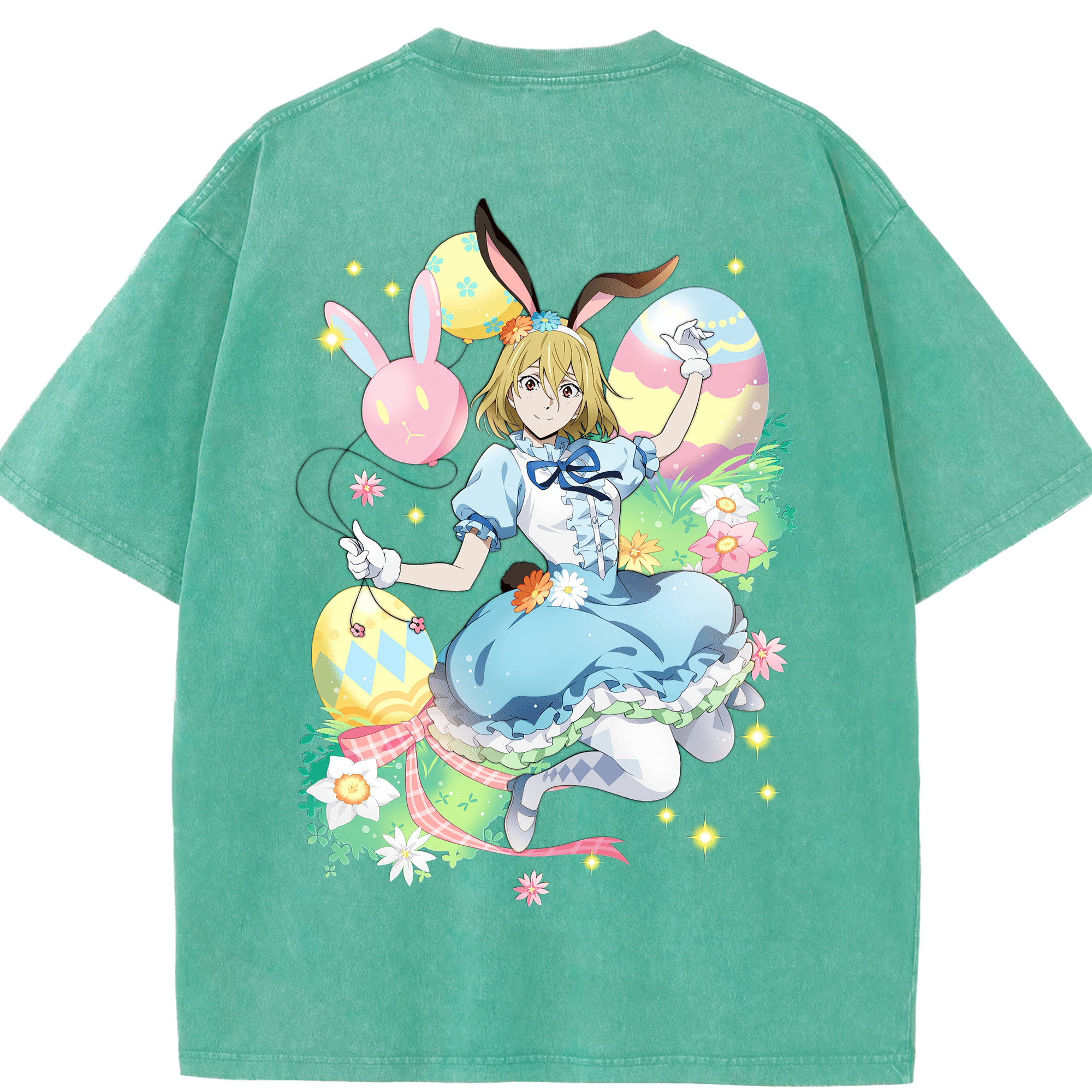 （画像用） 文豪ストレイドッグス Bungo Stray Dogs 綿100% ヴィンテージ風 半袖Tシャツ（背面プリント）
